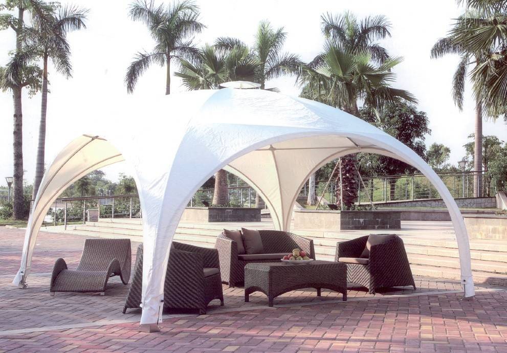 GAZEBO IGLOO ALLUMINIO 400X400