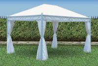 GAZEBO MIAMI TELO BIANCO 300X400