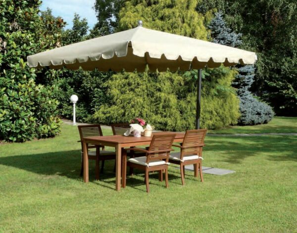 Ombrellone palo laterale Allegro Made in Italy - 250 x 250 cm