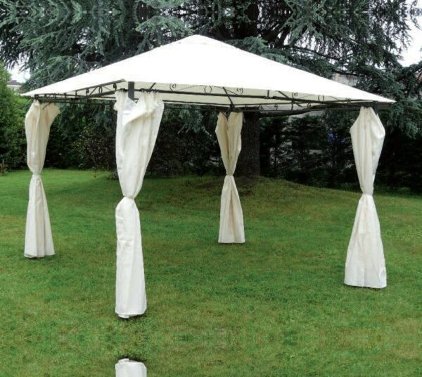 Gazebo in acciaio Sunny - 300 x 300 cm