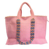 Borsa juta rosa