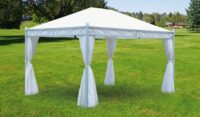 GAZEBO 350x350 MIAMI TELO BIANCO