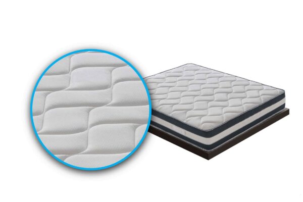 Materasso “Erik” non sfoderabile in memory foam e gel rinfrescante