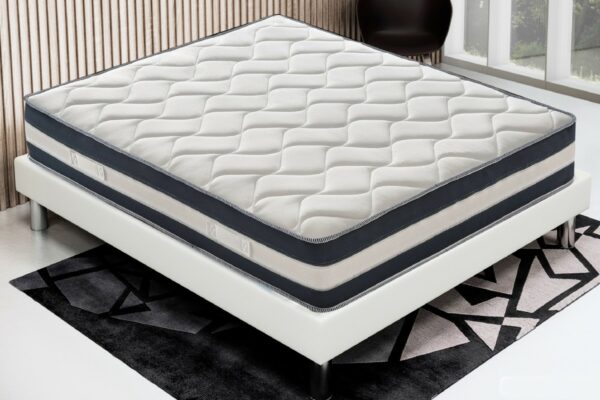 Materasso “Erik” non sfoderabile in memory foam e gel rinfrescante