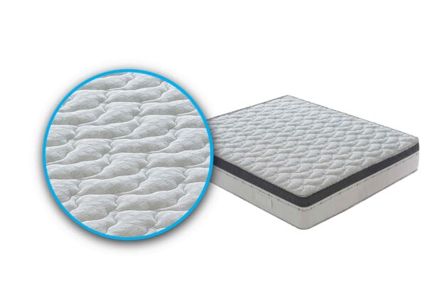 Materasso “Sorrento” a molle insacchettate e memory foam 7cm a 13 Zone Differenziate