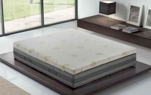 Topper correttore memory foam alto 5cm - rivestimento all’aloe vera