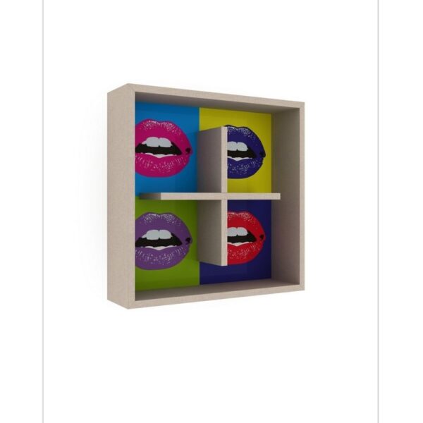 Libreria pensile Kiss 60x60x16 RF140101