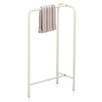 DIVINA HOME Porta asciugamani struttura in metallo SABBIA 43x25x78h DH52214