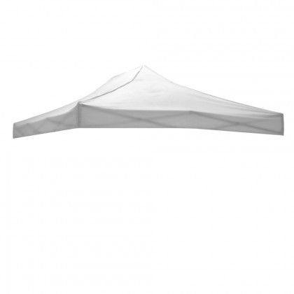 Telo tetto Bianco 3X4,5 impermeabile per ricambio gazebo richiudibile EG49483