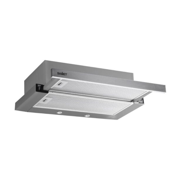 Samet Cappa sottopensile potenza aspirante 300 m3/h Slim 60 inox 1 motore