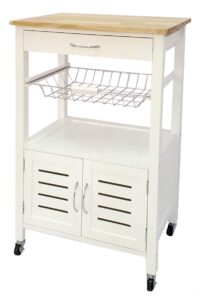 CARRELLO CUCINA RIVER CON RUOTE 56X36X85CM CASACOLLECTION