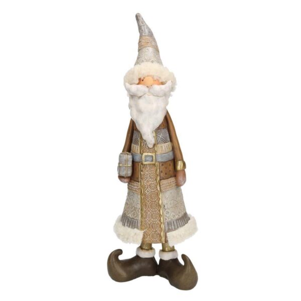 Babbo natale resina statua cm 12x10h34