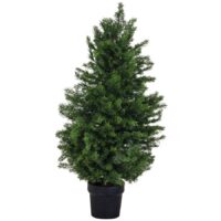 Albero bisalta verde cm ø35h60 pvc con 99 rami