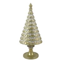 Albero resina oro cm 11x10h32