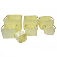 Cassetto poliestere crema 1-7 cm30x30h20