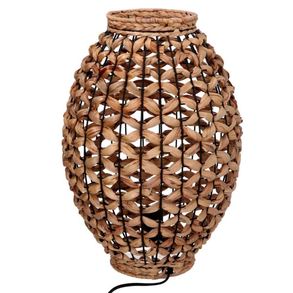 Lampada rattan naturale con attacco cm ø31h44,5