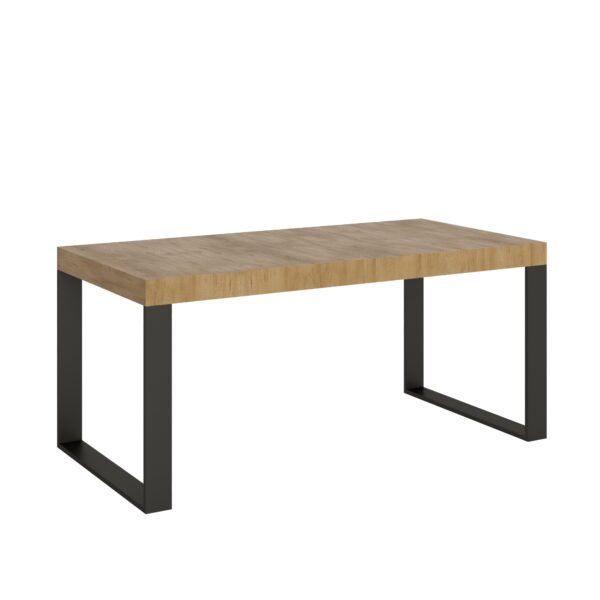 Tavolo allungabile 90x180/284 cm Tecno telaio Antracite