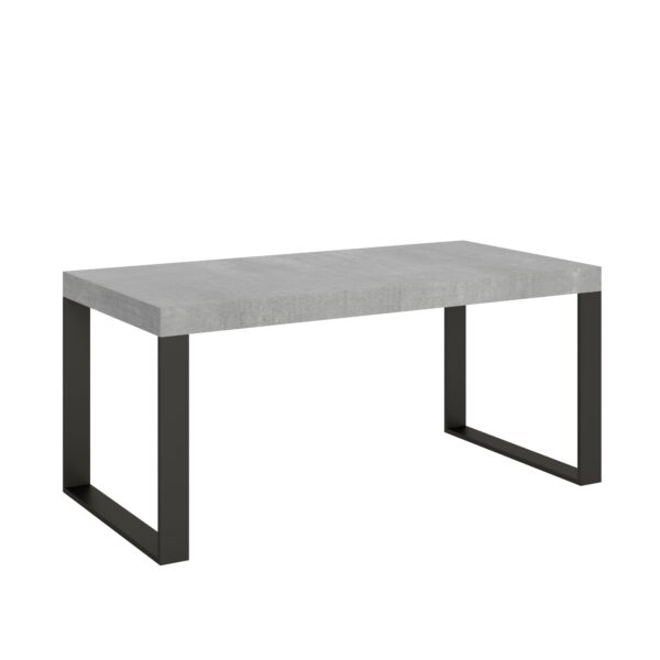 Tavolo allungabile 90x180/284 cm Tecno telaio Antracite
