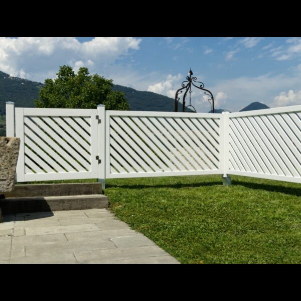 Cancello Selenia 100X90 Bianco Losa