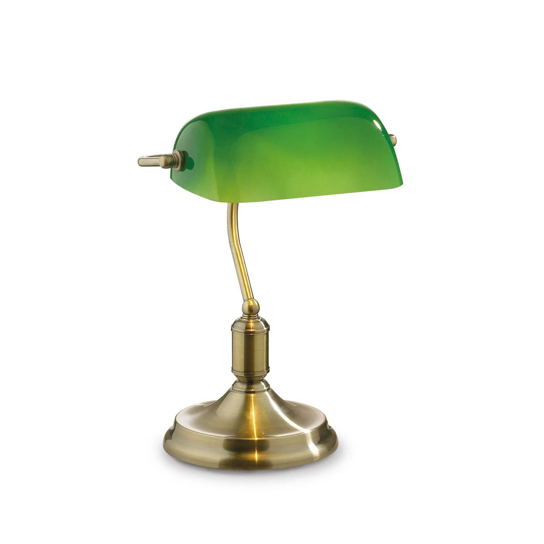 Lampada Da Tavolo Lawyer Tl1 Brunito Ideal-Lux