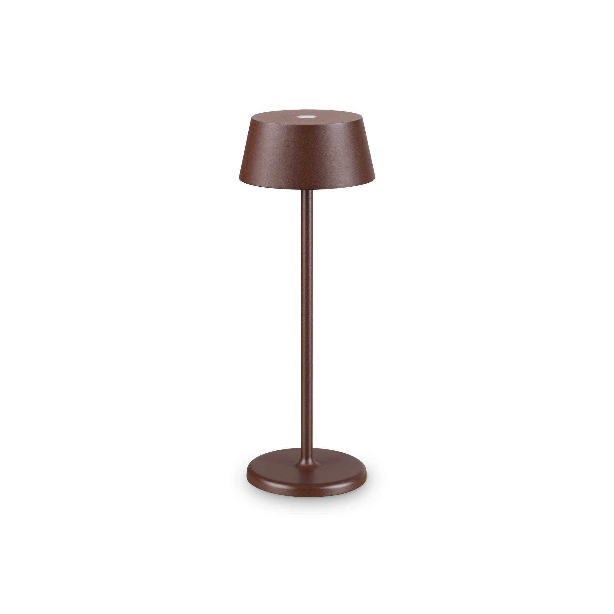 Lampada Da Tavolo Pure Tl Coffee Ideal-Lux