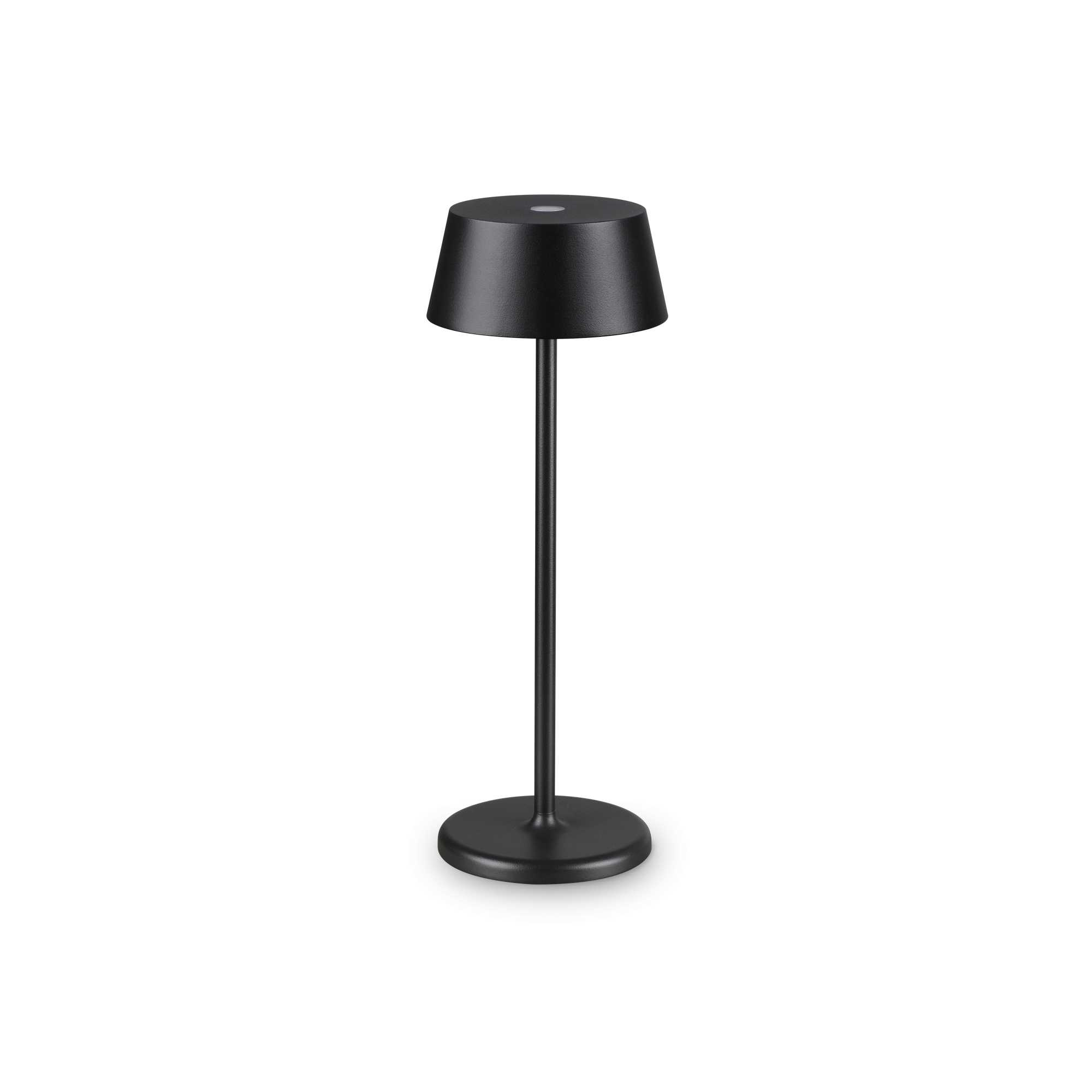 Lampada Da Tavolo Pure Tl Nero Ideal-Lux