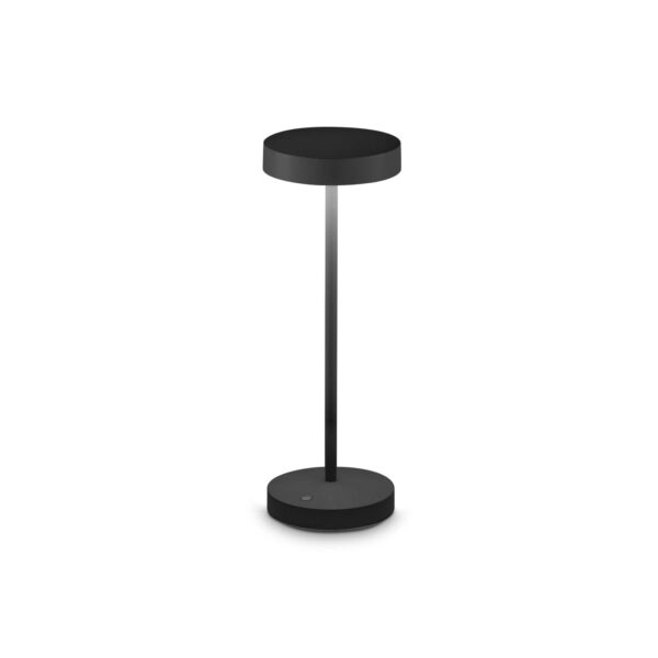 Lampada Da Tavolo Toffee Tl Nero Ideal-Lux