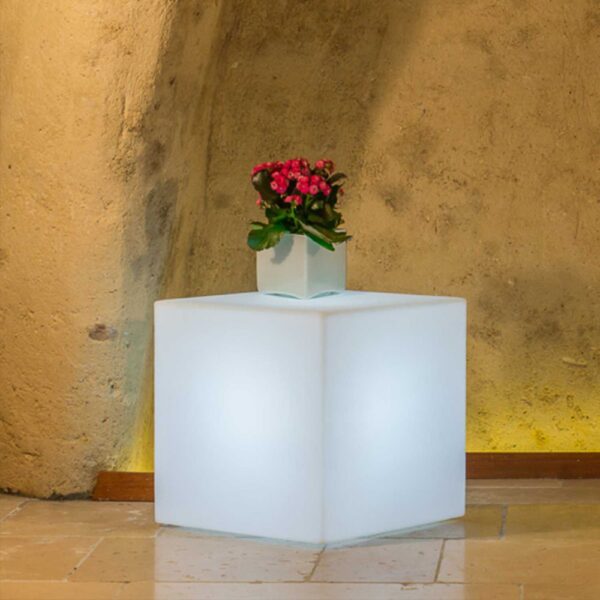 CUBO 40 X 40 X 40 LUMINOSO INDUS