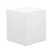 CUBO 40 X 40 X 40 LUMINOSO INDUS CON LED MULTICOLOR E BATTERIA SOLARE