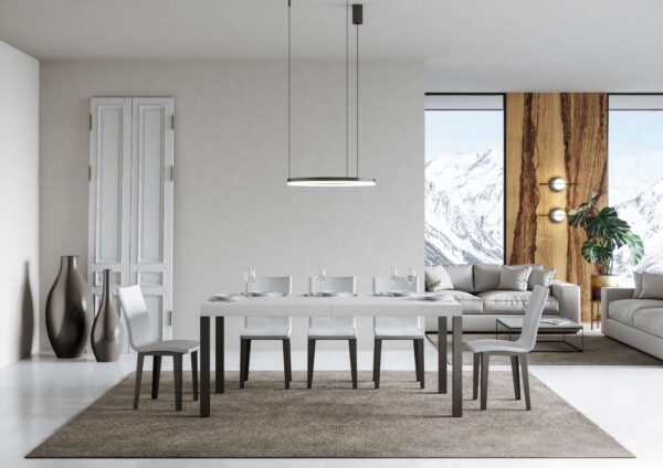 Tavolo allungabile 90x160/264 cm Everyday Premium telaio Antracite