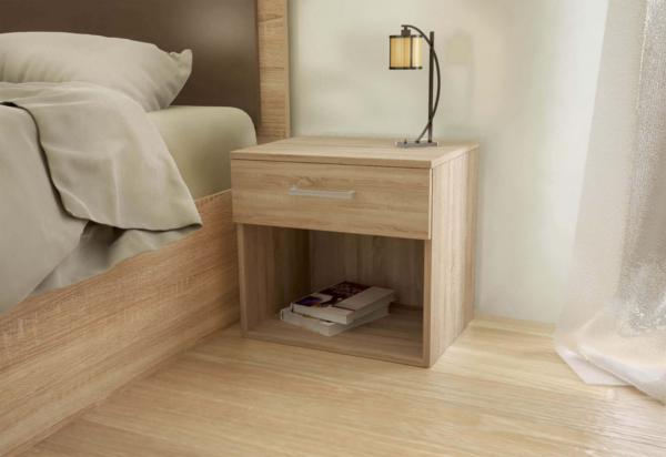 COMODINO NIGHTSTAND QUERCIA CHIARO - immagine 2