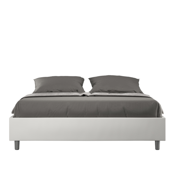 Letto Sommier imbottito Matrimoniale 160x190 cm Azelia